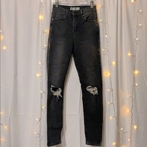 Topshop Moto Jamie distressed jeans